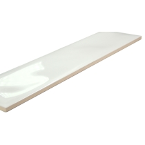 ESTASI - 3X12, WHITE, GLOSSY